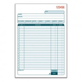 Libro De Ventas/Pedidos 50 Jgs/Papel Carbon Orig Y 2 Copias