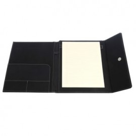Carpeta Ejecutiva de piel, Negro