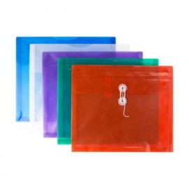 Sobre Carta Vertical con Hilo 5Pk Diferentes Colores