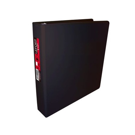 CARPETA CON VENTANA ARIILO EN D 1.5" BLANCA LEFORT PZA