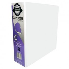 CARPETA VENTANA HERRAJE EN D BLANCA 4" SAMSILL