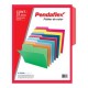 FOLDER ROJO CARTA PENDAFLEX 25PZ DOBLE TONALIDAD