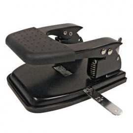 Perforadora Metalica 2 Orificios Color Negro OMX