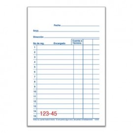 Libro De Venta 3 Blocks 50Jgs Con Papel Carbon Orig Y Copia