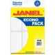 ETIQUETA BLANCA ECONOPACK 50X100 72 piezas JANEL