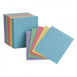 Tarjeta 3X2.5 De Colores Paquete Con 200 Oxford