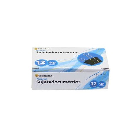 SUJETADOCUMENTOS 19MM 12P OMX