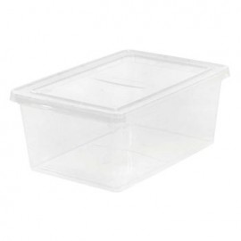 Caja Para Almacenar Con Tapa Transparente 16Lt