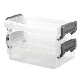 Caja Organizadora 2 Niveles Iris