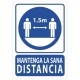 SENAL FG MANTENGA LA DISTANCIA