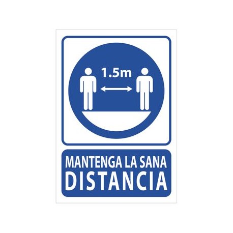 SENAL FG MANTENGA LA DISTANCIA