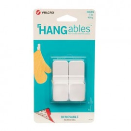 Gancho Chico Removible Blanco 2 pzs