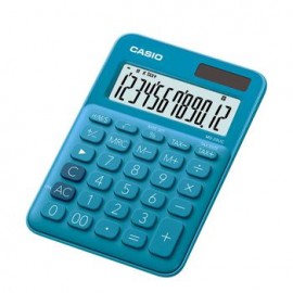 Calculadora Casio Ms-20Uc-Bu Axula 12 Digitos Solar + Pila