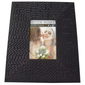 Portarretrato moldura 4 4x6" Color plata