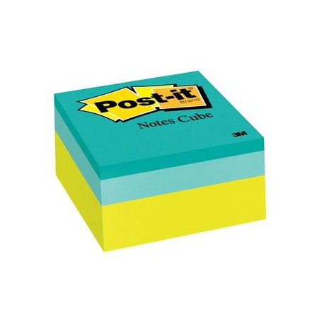 Notas adhesivas Ola Verde 3x3 40 0 h Post-it