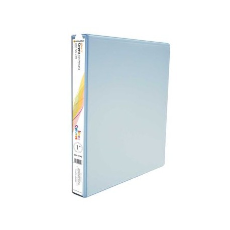 CARPETA PANORAMICA AZUL CIELO 1" HHERAJE EN O OFFICEMAX®