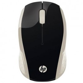 Mouse Inalámbrico HP 200, Dorado, 2HU83AA