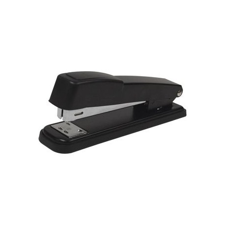 ENGRAPADORA METALICA MEDIA TIRA.CAPACIDAD 15 HOJAS.NEGRO