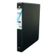 CARPETA BASICA CARTA NEGRA 1" HERRAJE EN O OFFICEMAX®