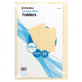 FOLDER OFICIO MANILA OMX 25PZ 178GRS