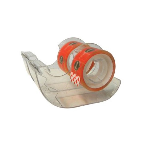 Cinta Adhesiva Con Dispensador Transparente 2 Piezas