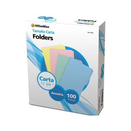 FOLDER CARTA ARCOIRIS OMX 10 0 PZ 178GRS