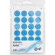 Etiquetas redondas azules 1.9 cm 50 4 piezas Officemax
