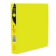 Carpeta Neon Amarilla 1" Samsil Con Ventana