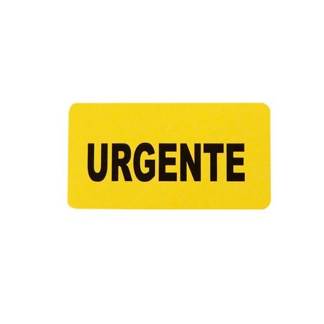 Etiq.Adhe Leyenda Urgente