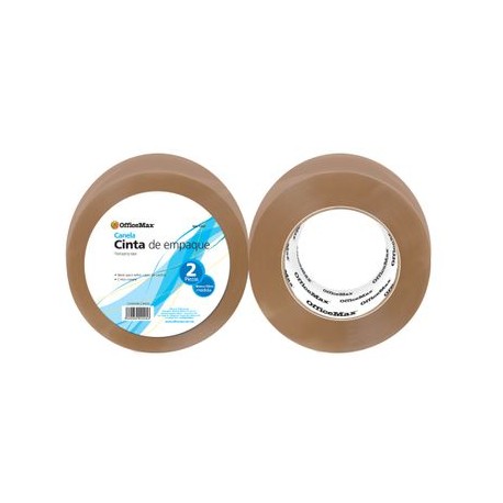 CINTA EMPAQUE CANELA 48X150 2PK OFFICEMAX