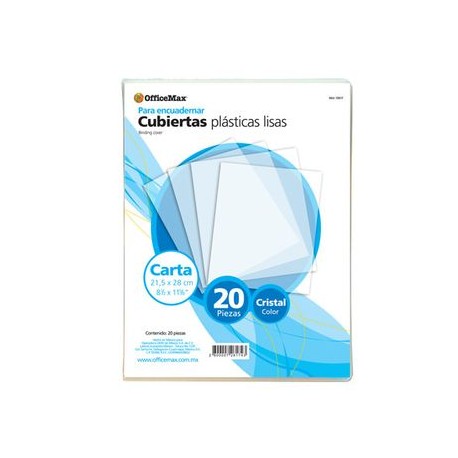 CUBIERTA PLASTICA LISO ARENA CRISTAL 20 P OMX