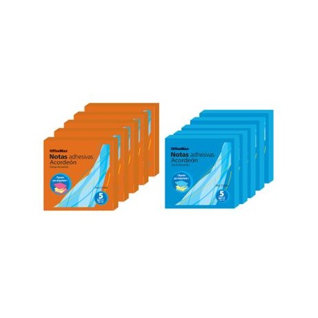 Notas Acordeon 3X3" 50 0 Hj Neon Officemax