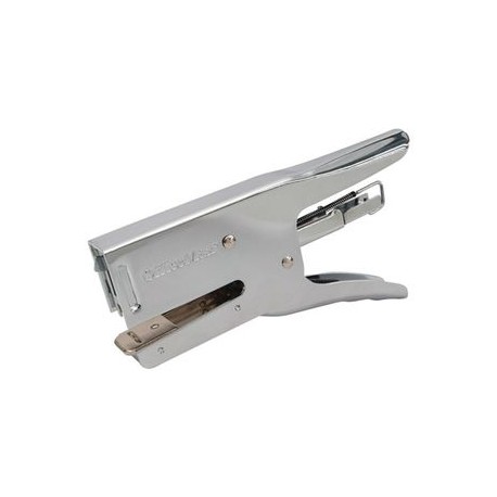 Engrapadora Metálica De Tira Completa.Color Plata.