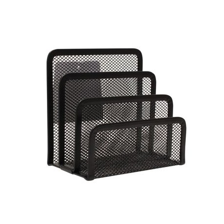 Mini Organizador Omx Escalonado negro Malla 14X13X8 Cm