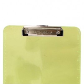 Tabla de Acrilico Con Clip Tamaño Carta Varios Colores OMX