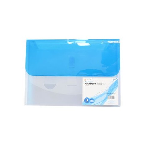 Archivero OfficeMax Tipo Sobre con 3 Divisiones Polipropileno 1 Pieza