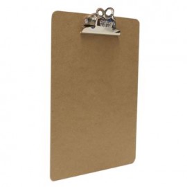 Tabla de Madera Con Clip Tamaño Esquela OMX