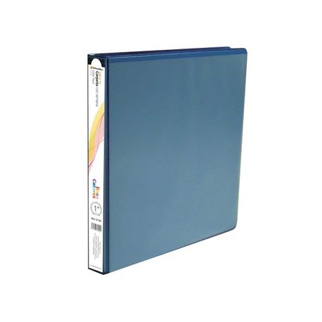 CARPETA PANORAMICA AZUL PASTEL 1" HERRAJE EN O OFFICEMAX®