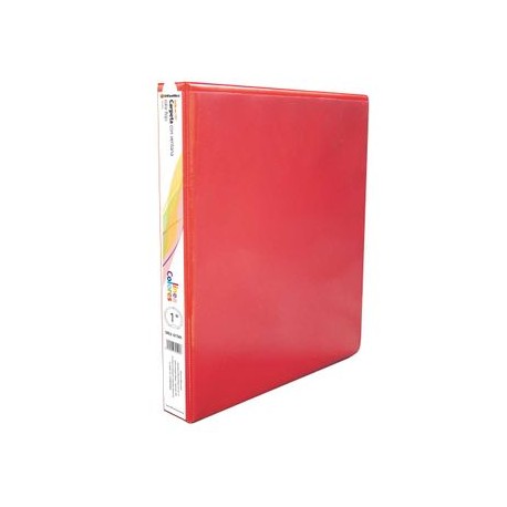 CARPETA PANORAMICA ROJA 1" HERRAJE EN O OFFICEMAX®