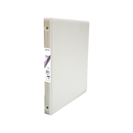 CARPETA PANORAMICA BLANCA 0 .5" HERRAJE EN O OFFICEMAX®