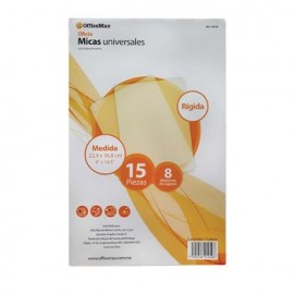 Micatermica OMX 22.9X36.8 cm (8mil) bolsa con 15 piezas