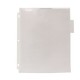 INDICE SEPARADOR/PROTECTOR DE HOJAS 5DIV POLIPROPILENO OMX