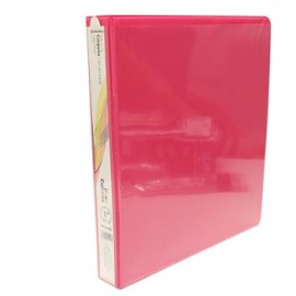 CARPETA PANORAMICA ROSA 1" HERRAJE EN O OFFICEMAX®