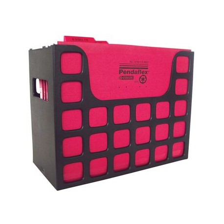 ARCHIVERO DE ESCRITORIO NEG 24X1X15 CM con 5 FOLD COLGANTE