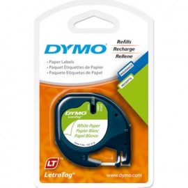 Cinta Dymo Blanco Perla de Papel