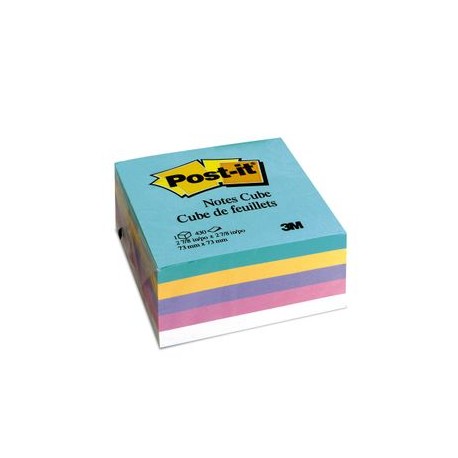 NOTAS PASTEL 7.6CM X 7.6CM C430 HOJAS