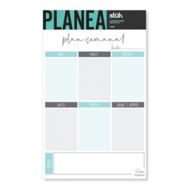 Planner Semanal Freeze Pastel Stuk