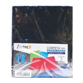FORTEC T Pressboard Palc Cta Negro c/22