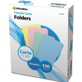 FOLDER CARTA ARCOIRIS OMX 10 0 PZ 178GRS
