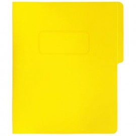 Carpeta Tipo  Pressboard Broche 8cm Carta AMARILLO C/5